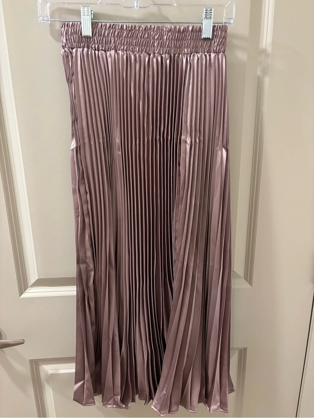 Anthropologie Blue Tassel Midi Skirt - Picture 2 of 3